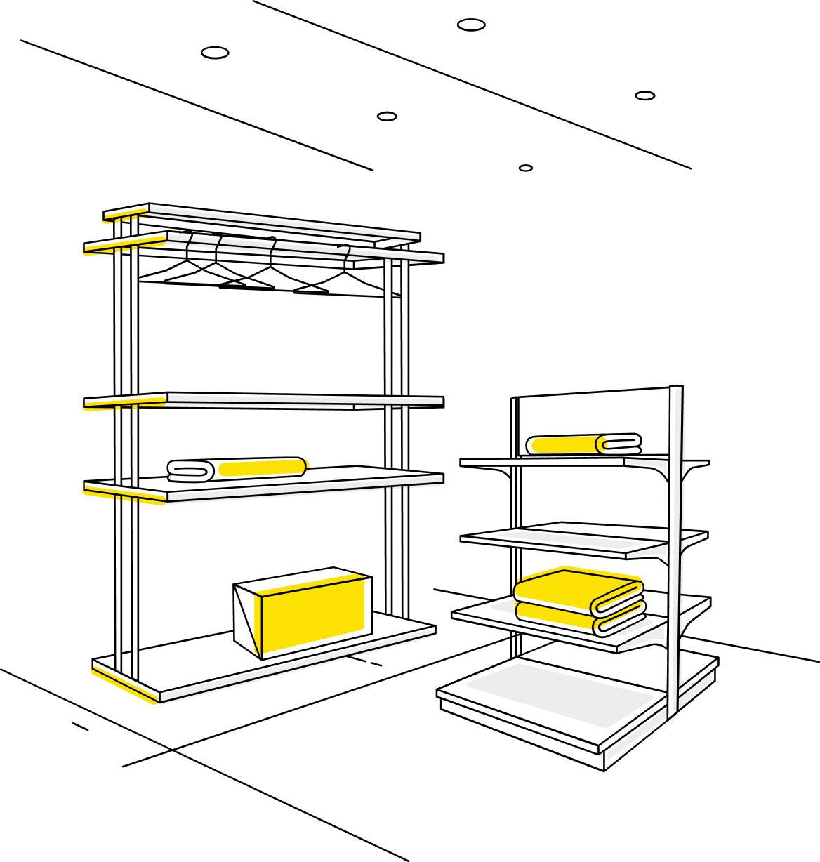  Оборудование для магазинов