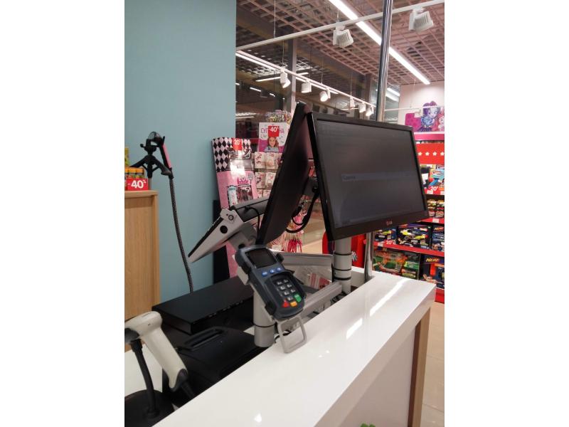 Держатели для мониторов и пин-пада