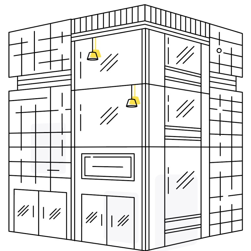 Торговое оборудование для магазинов под ключ